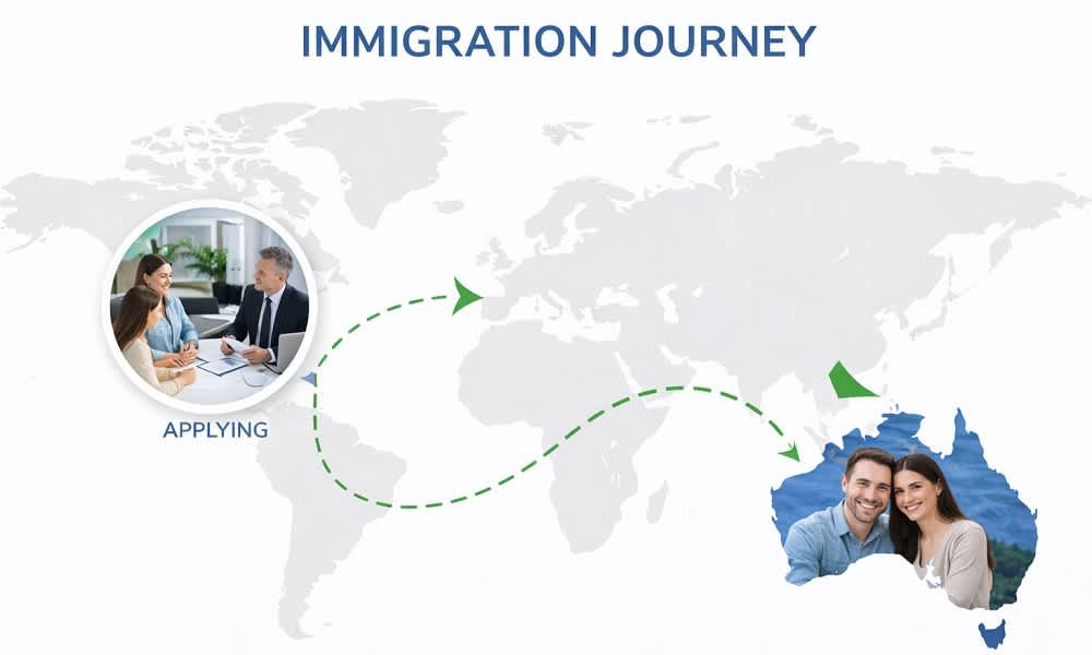 Immigration journey to Australia