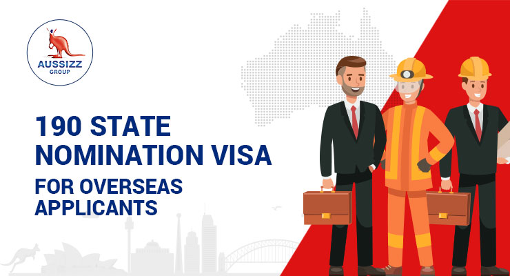 Do you want to get nominated by an Australian state - Northern Territory, Victoria or territory government, & apply for a skilled nominated 190 visa? Visit now to know more about state nomination & 190 Visa.